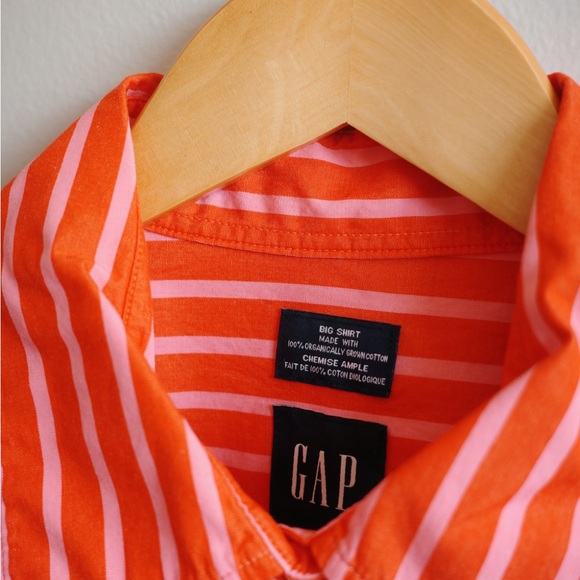 Organic Poplin Big Shirt - Picture 7 of 7